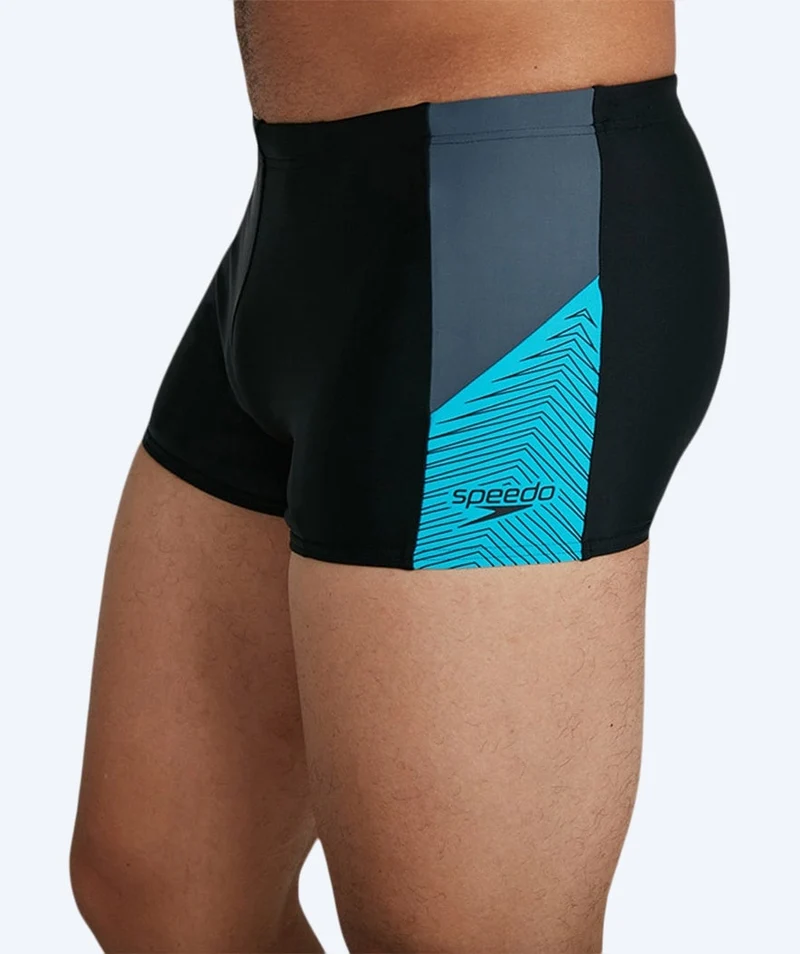 Speedo Aquashorts für Herren - Dive - Schwarz/Blau