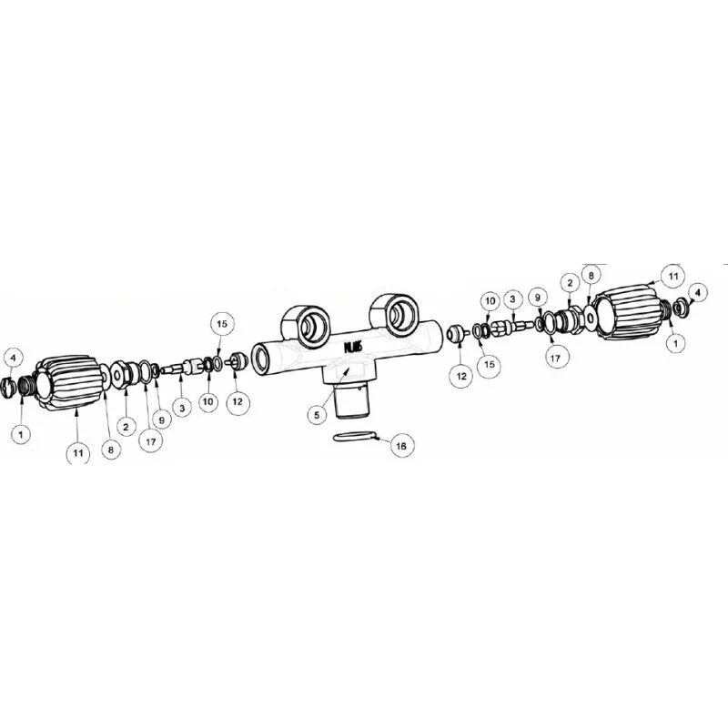 Polaris Wartungssatz für T-Ventil Viton