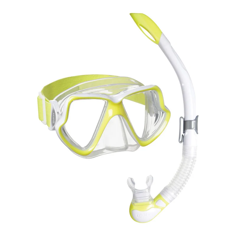 Mares WAHOO Neon Schnorchelset Erwachsene