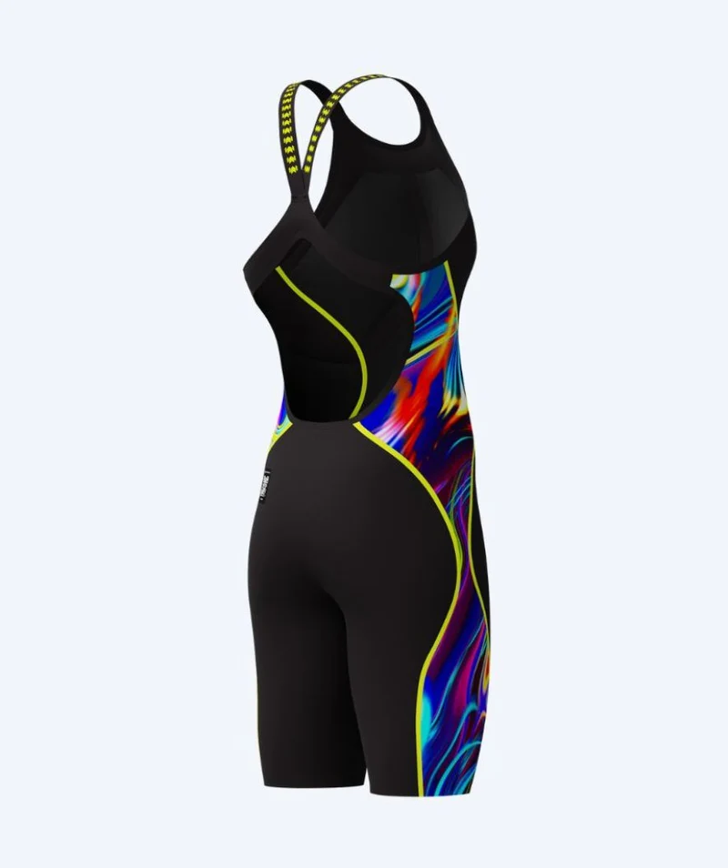 Speedo Wettkampf Badeanzug für Damen - LZR Pure Intent 2.0 - Schwarz/Mehrfarbig