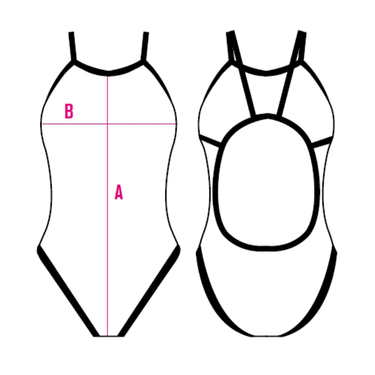 Women's Hillingdon Swimming Club Swimming Costume (Thin Strap)