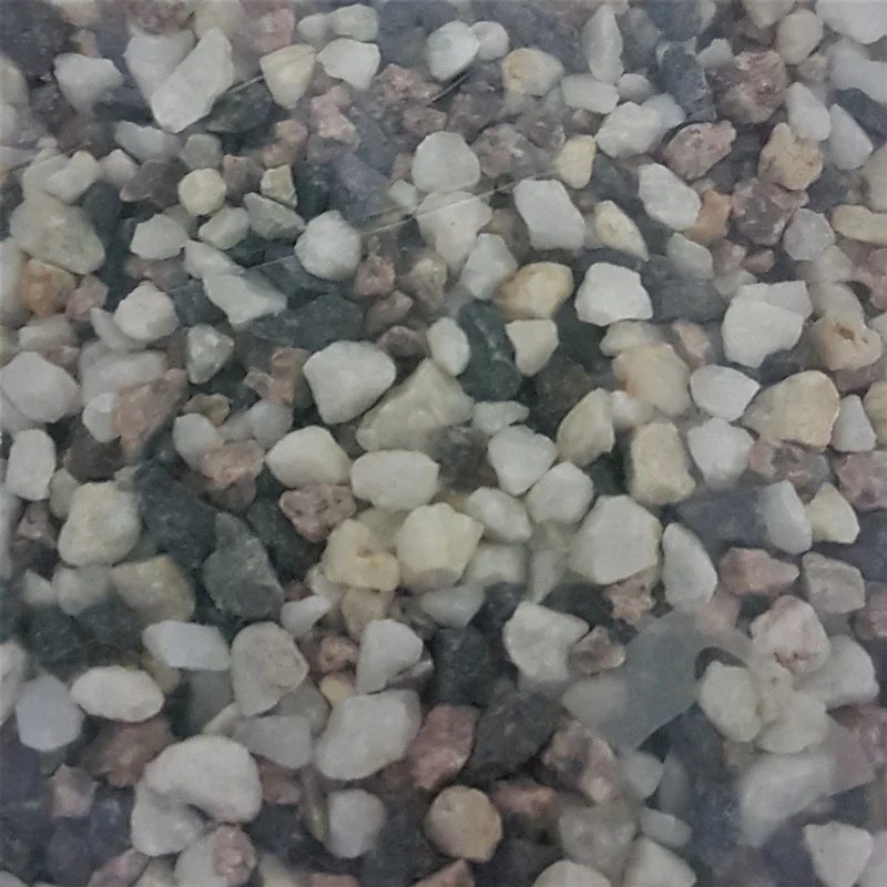 Aquarium Deko-Kies 4-8mm Bunt hell 3kg