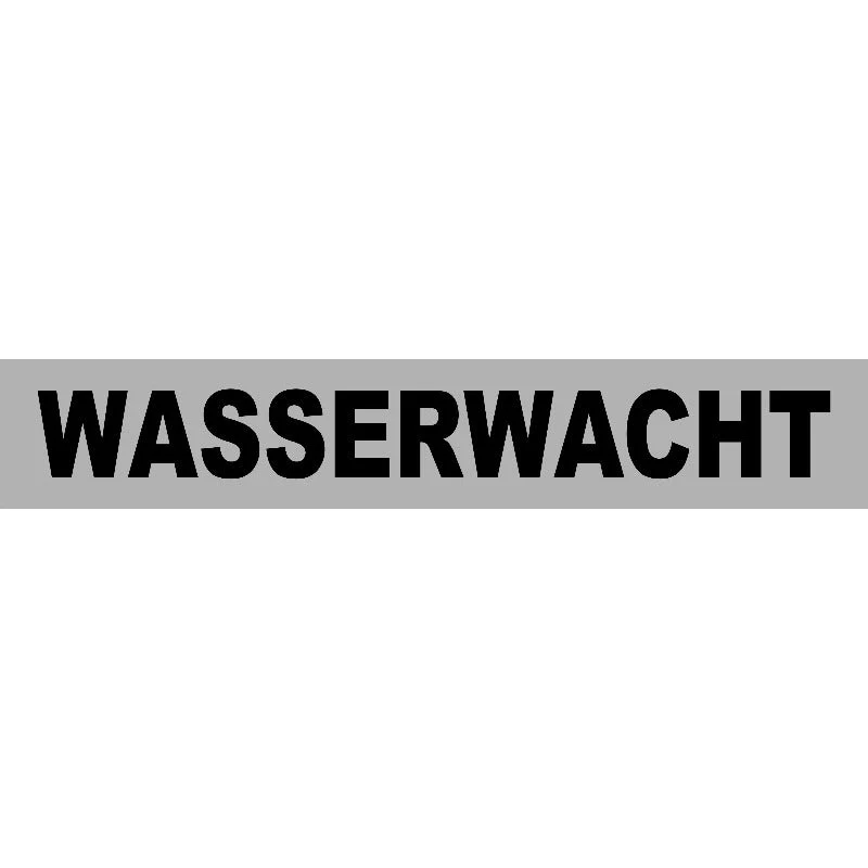 Westenbeschriftung für Palm Rescue Extrem silber-schwarz