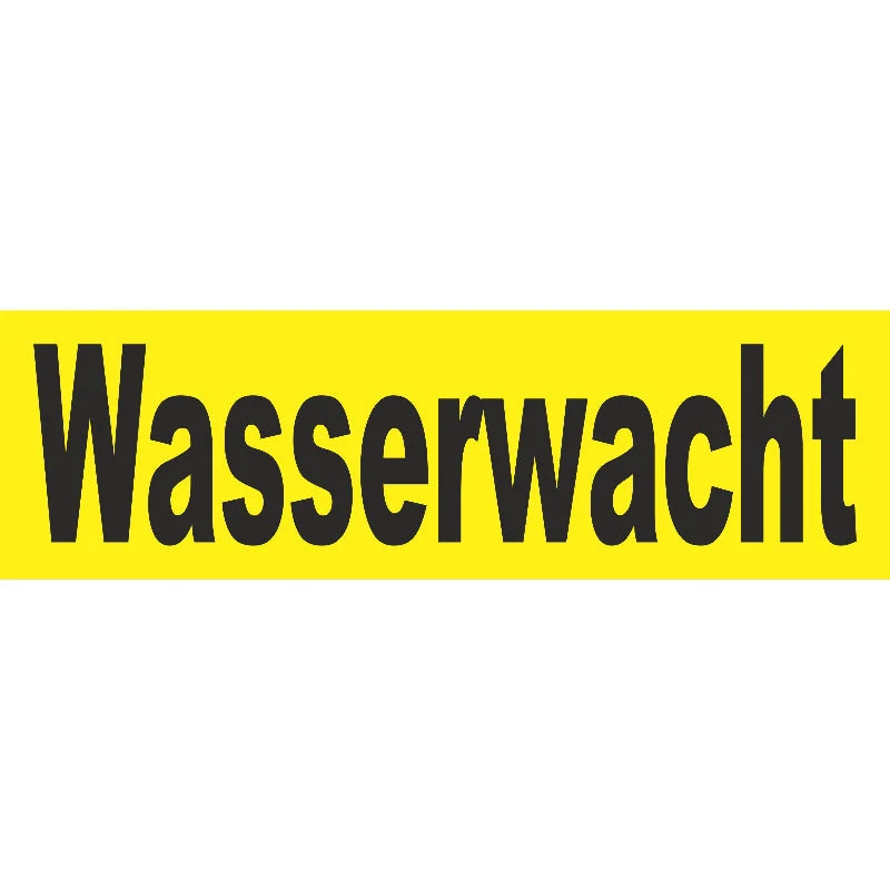 Westenbeschriftung für Palm Rescue 850/Hybrid - gelb-schwarz