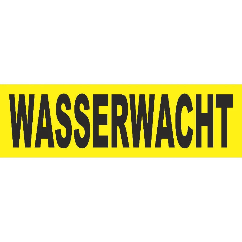 Westenbeschriftung für Palm Rescue 850/Hybrid - gelb-schwarz