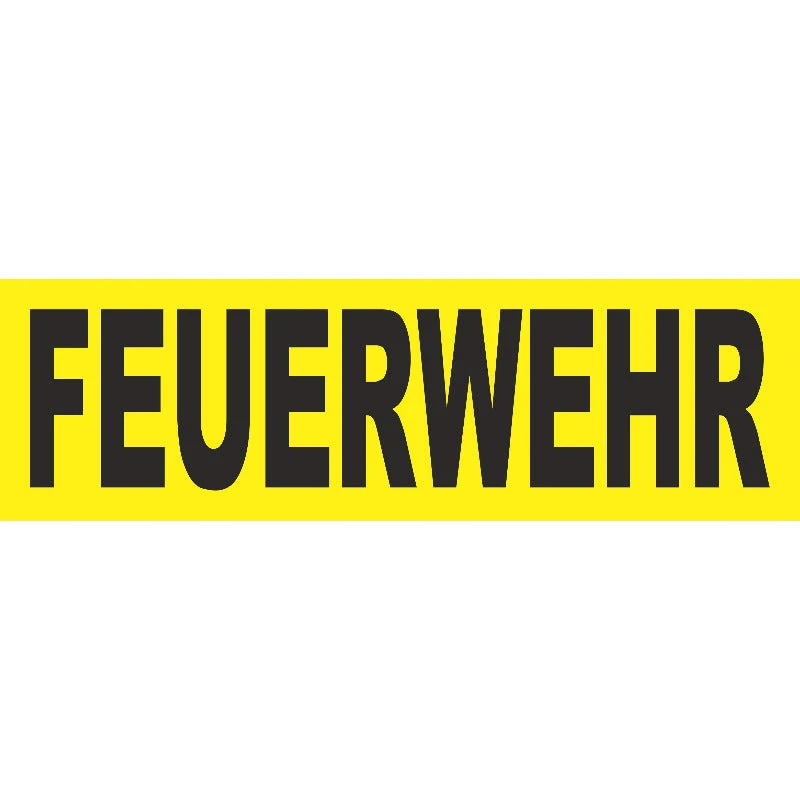 Westenbeschriftung für Palm Rescue 850/Hybrid - gelb-schwarz
