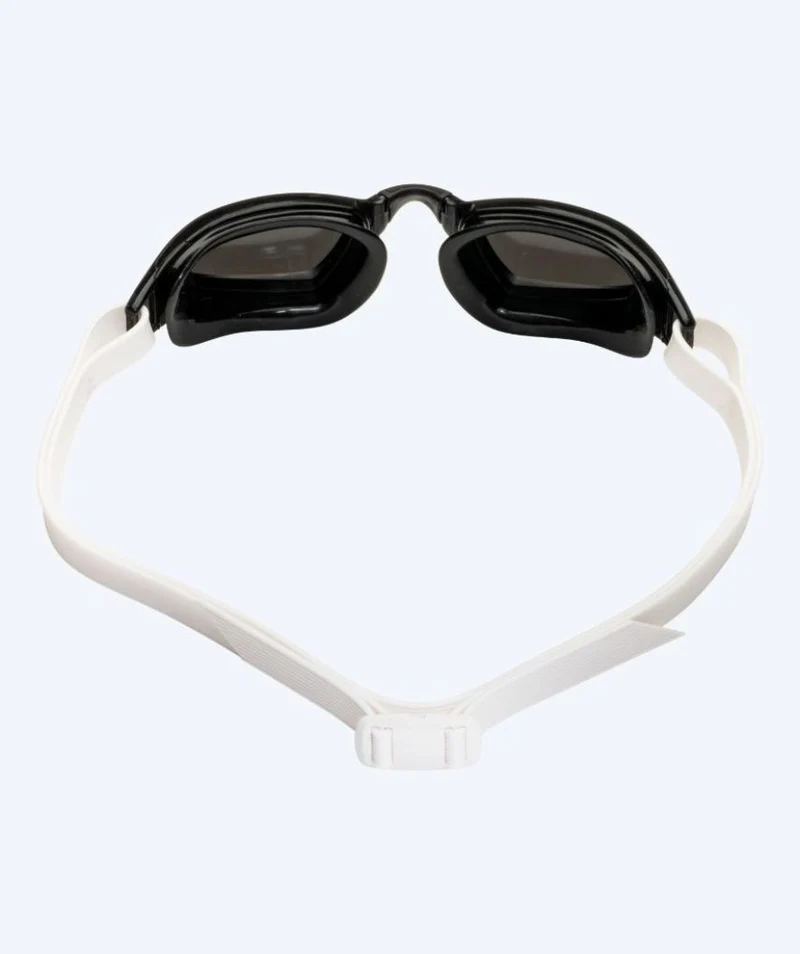 Aquasphere Wettkampf Schwimmbrille - Xceed A1 - Weiß/Schwarz (Smoke Scheiben)