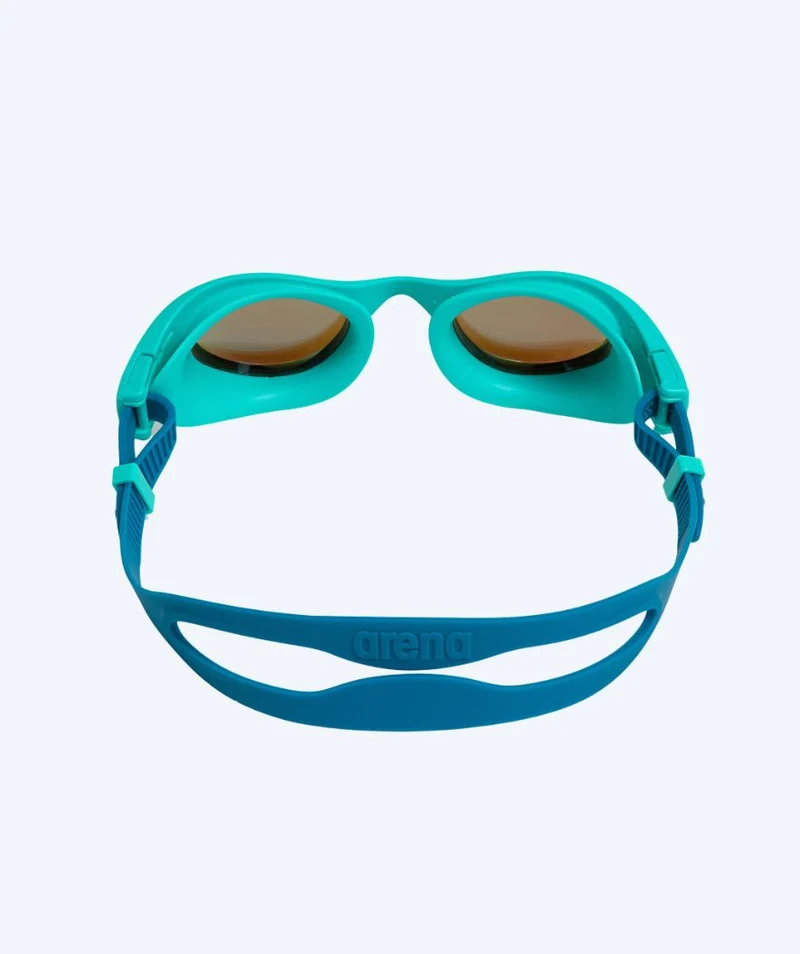 Arena Schwimmbrille für Freizeitschwimmer - The One Mirror - Türkis/Blau (Limited 2026)