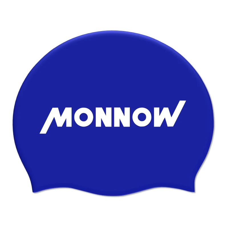 Monnow Silicone Suede Swimming Cap
