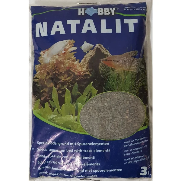 Hobby Natalit Spezialbodengrund grau 3L.