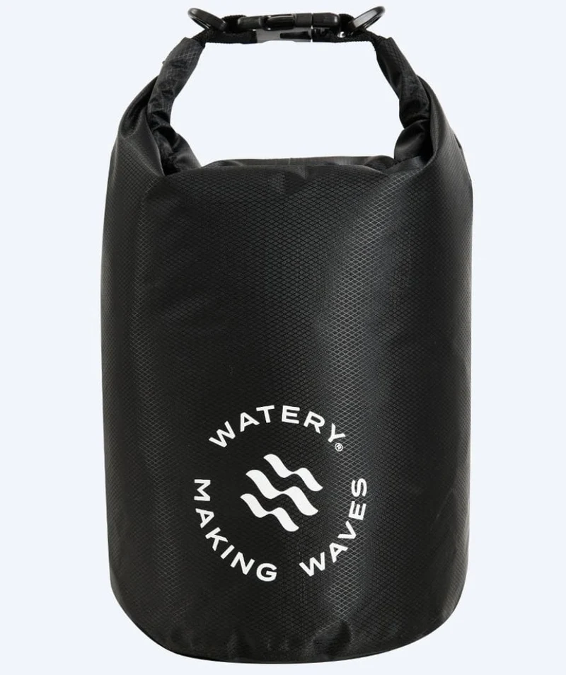 Watery Nasstasche mit Trockenfach - Waterproof 3L - Schwarz