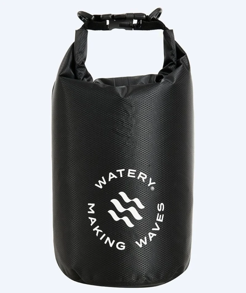 Watery Nasstasche mit Trockenfach - Waterproof 5L - Schwarz