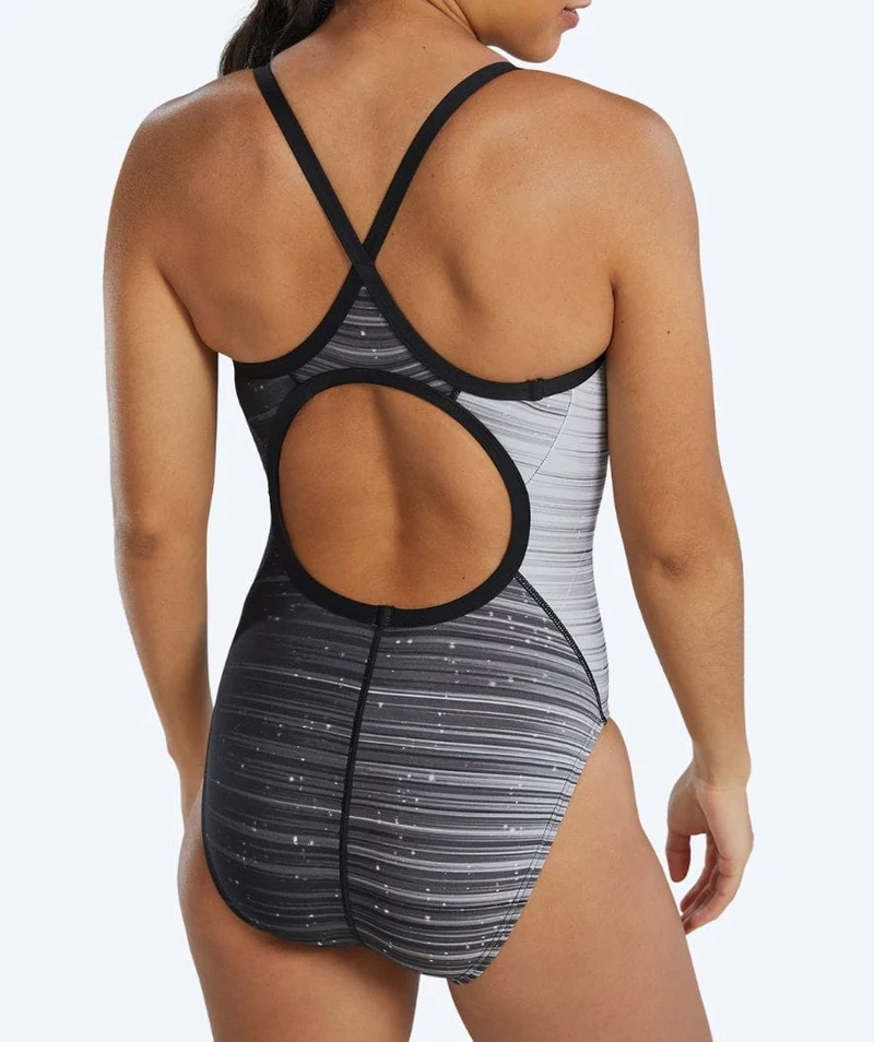 TYR Badeanzug für Damen - Durafast Elite Speedwarp - Schwarz/Grau