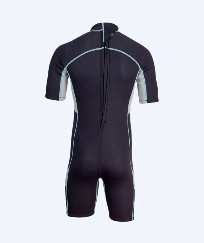 Beco Neoprenanzug für Herren - Neoprene Shorty - Schwarz/Grau