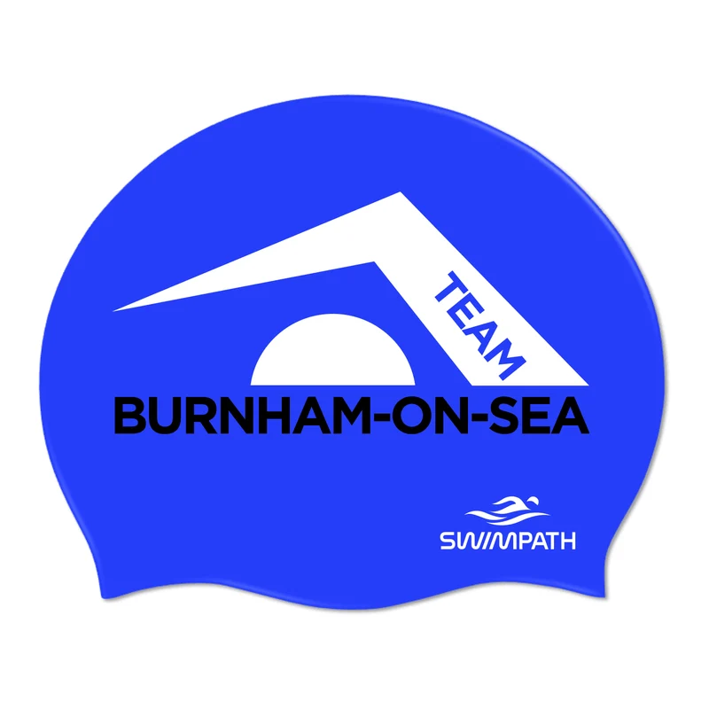 Burnham-on-Sea Academy Swim Team Silicone Suede Swimming Cap