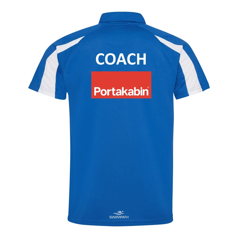 Burnham-on-Sea Academy Swim Team Polo Shirt - Royal