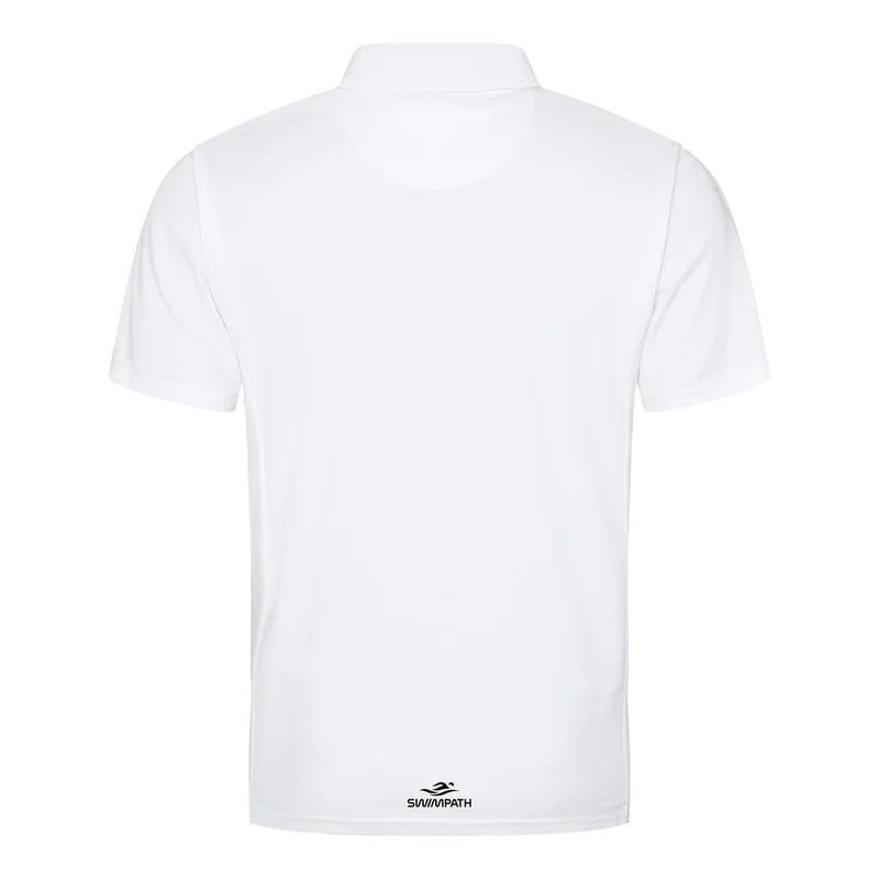 Burnham-on-Sea Academy Swim Team Polo Shirt - White