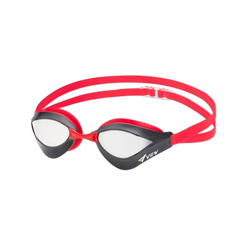 View Blade ORCA Mirrored Goggles - Black/Red/Silver