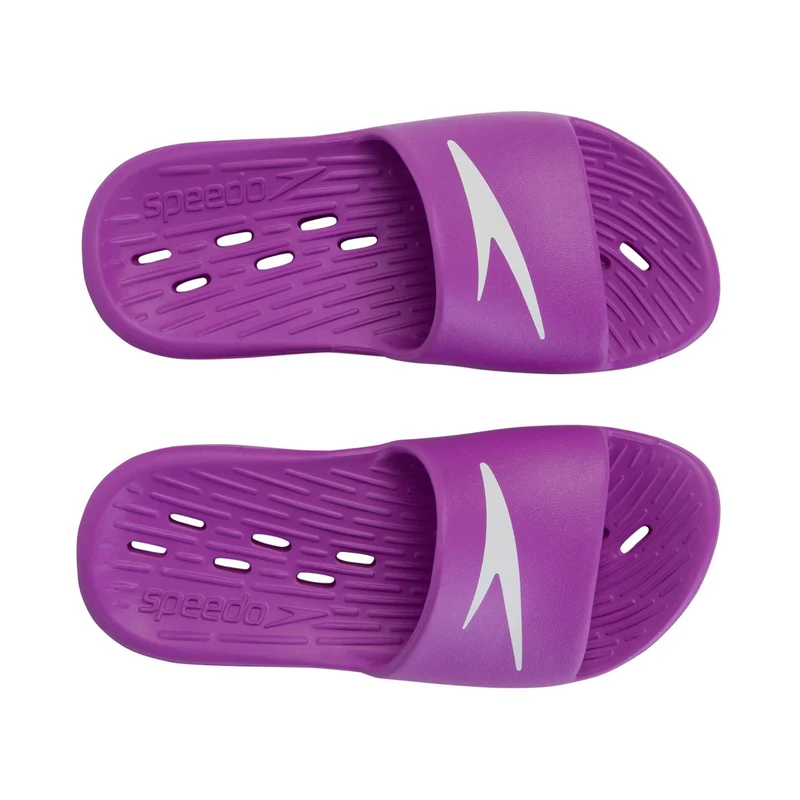 Speedo Junior Sliders - Purple