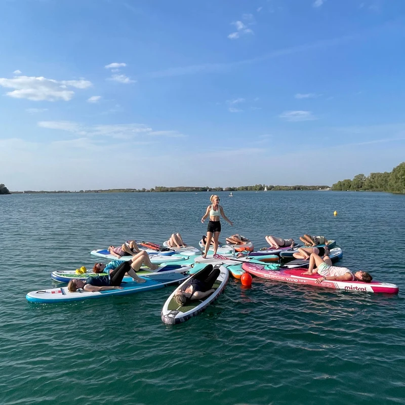 SUP-YOGA mit Nadine