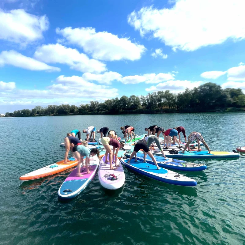 SUP-YOGA mit Nadine