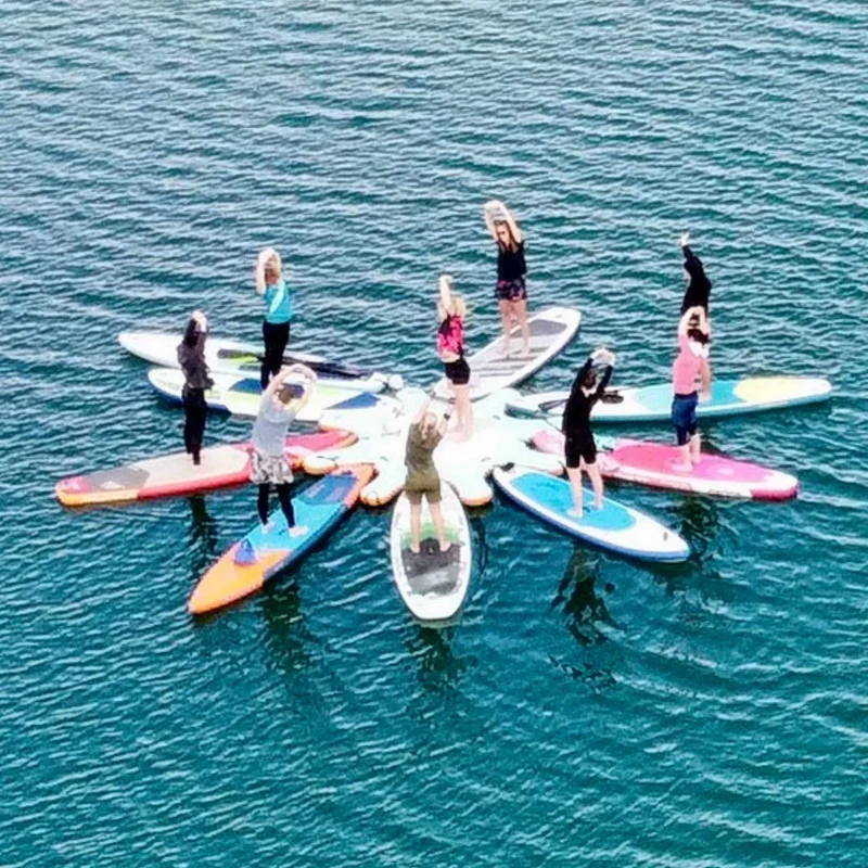 SUP-YOGA mit Nadine