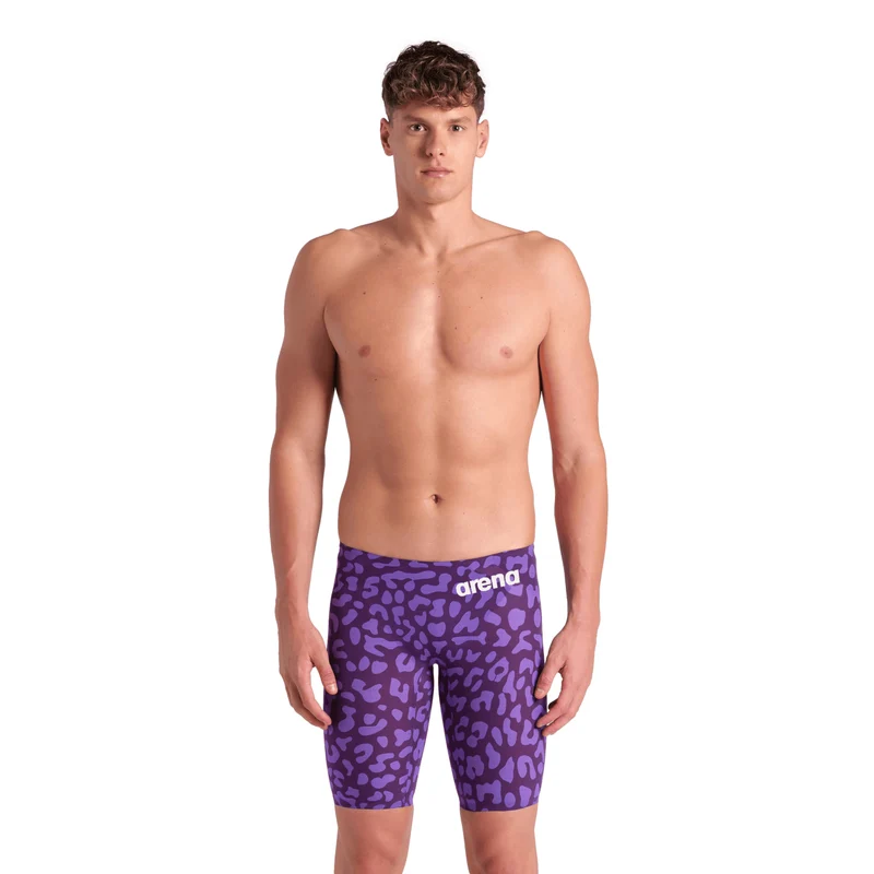 Arena Powerskin Carbon Air 2 Men's Jammer - Limited Edition Leopard Violet