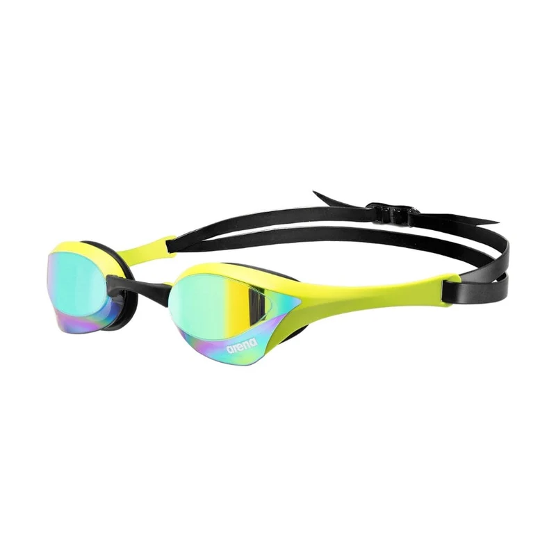 Arena Cobra Ultra Swipe Mirror Goggles - Emerald/Lime