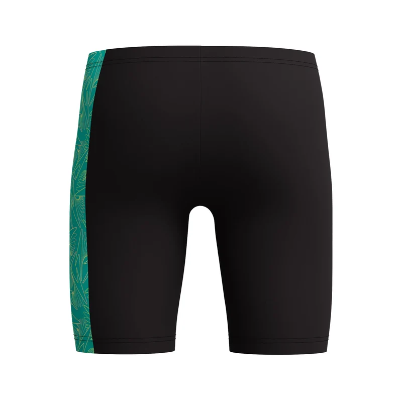 Speedo Junior Boys HyperBoom Panel Jammer - Black/Green