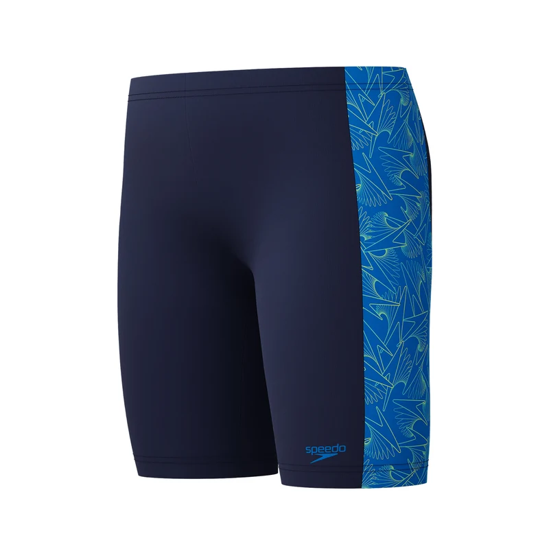 Speedo Junior Boys HyperBoom Panel Jammer - Navy/Blue