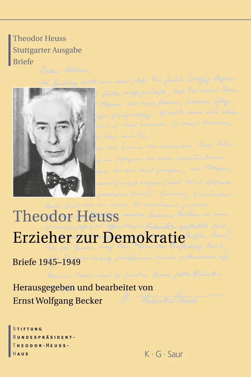 Theodor Heuss, 1945-1949, Theodor Heuss, Erzieher zur Demokratie