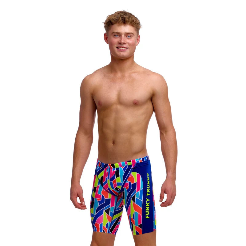 Funky Trunks Fault Lines Boy's Training Jammers