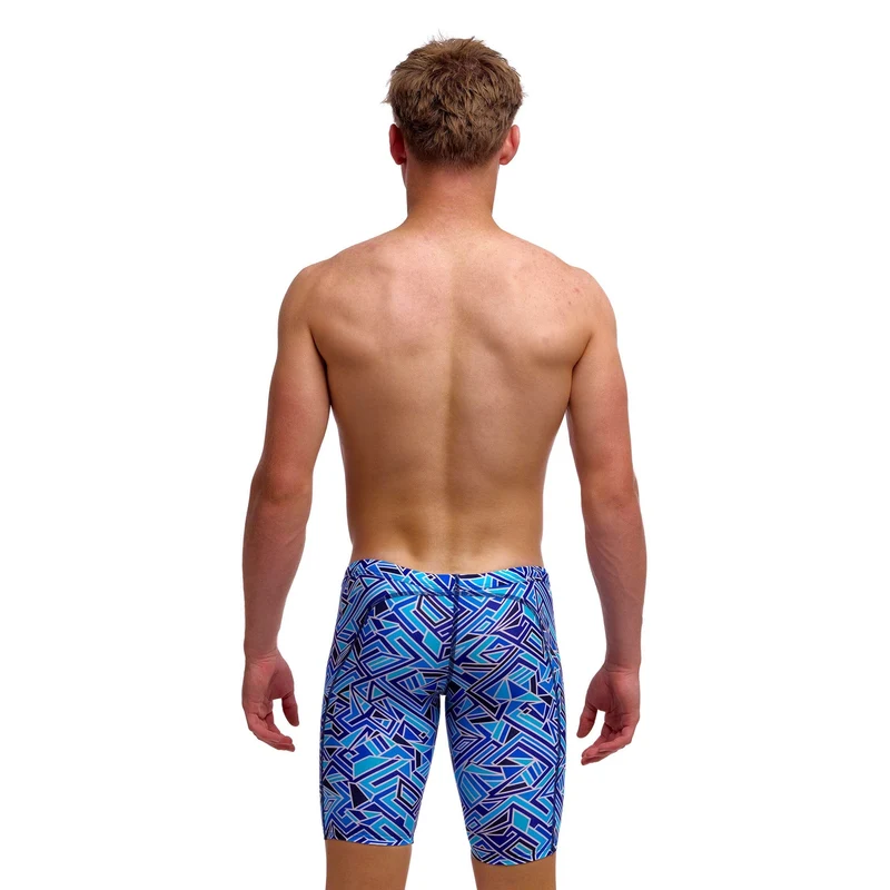 Funky Trunks Blue Bits Boy's Training Jammers