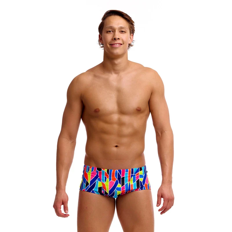 Funky Trunks Fault Lines Men's Classic Trunks