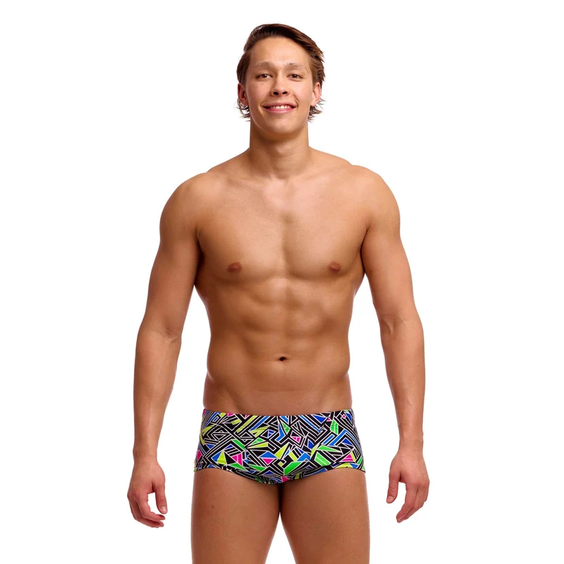 Funky Trunks Bits Of Peace Men's Classic Trunks