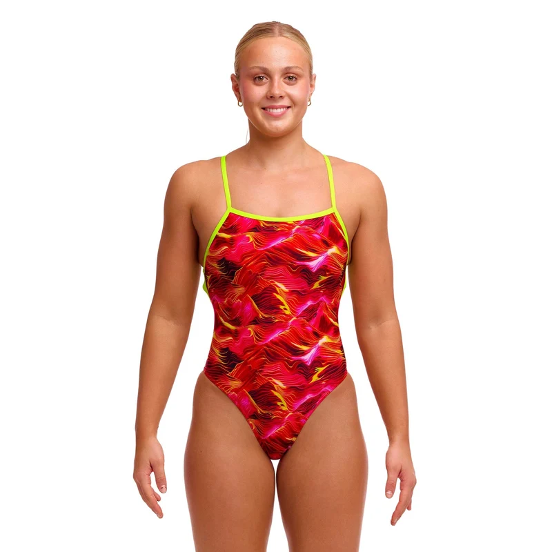 Funkita Saucy Sonar Strapped In Ladies Swimsuit