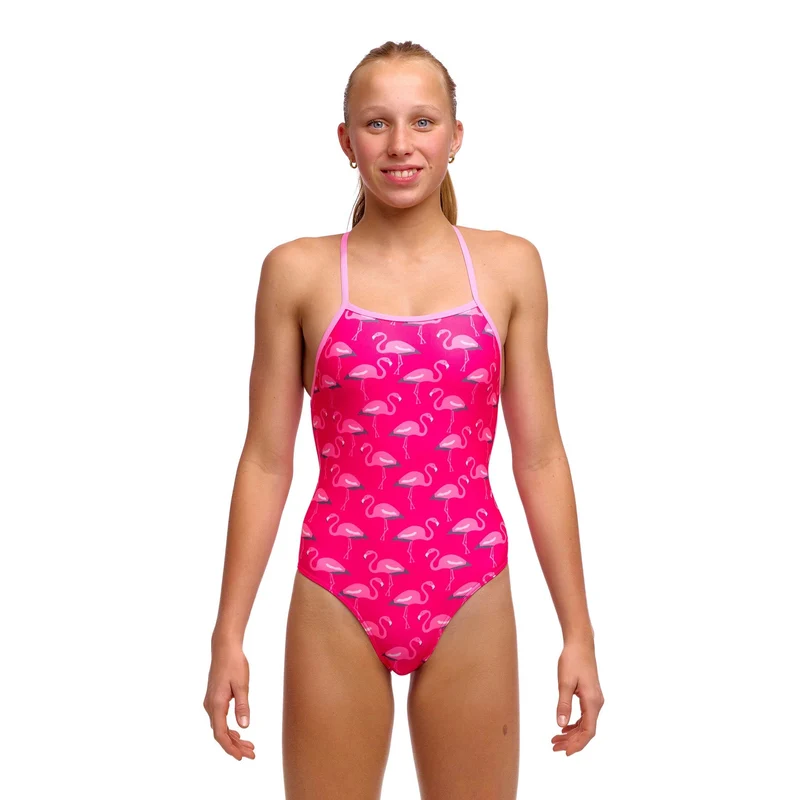 Funkita Flaming Go Gos Strapped In Girl's Swimsuit