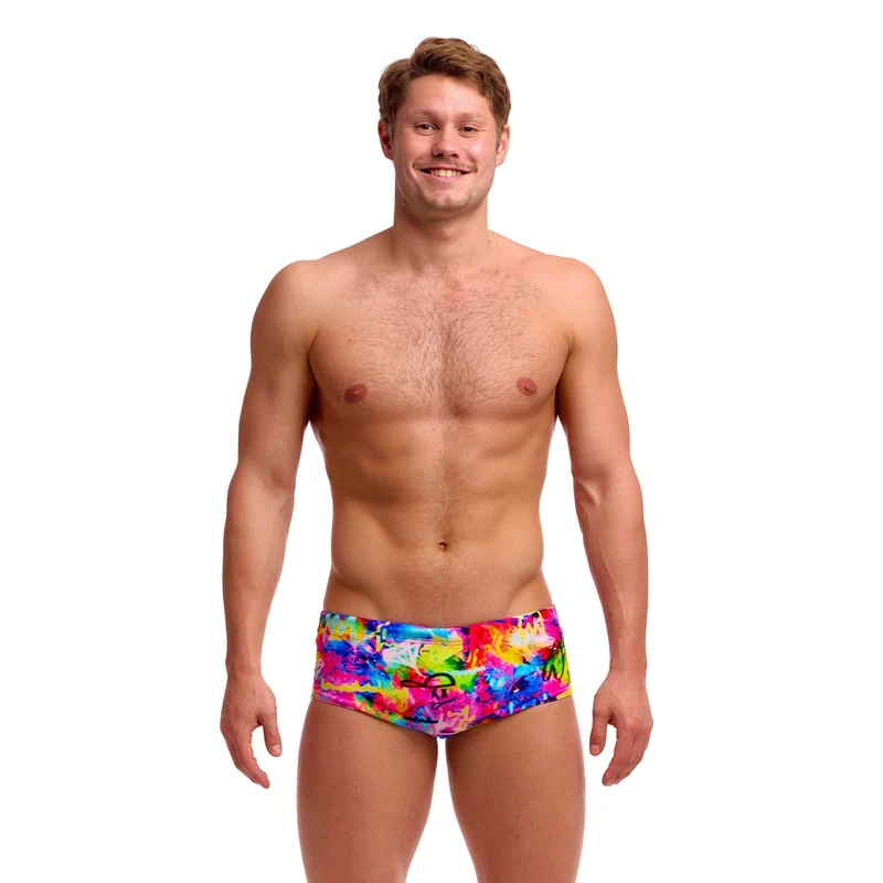 Funky Trunks Tag Her Men's Sidewinder Trunks