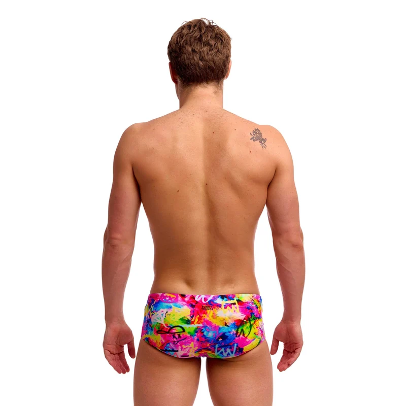 Funky Trunks Tag Her Men's Sidewinder Trunks