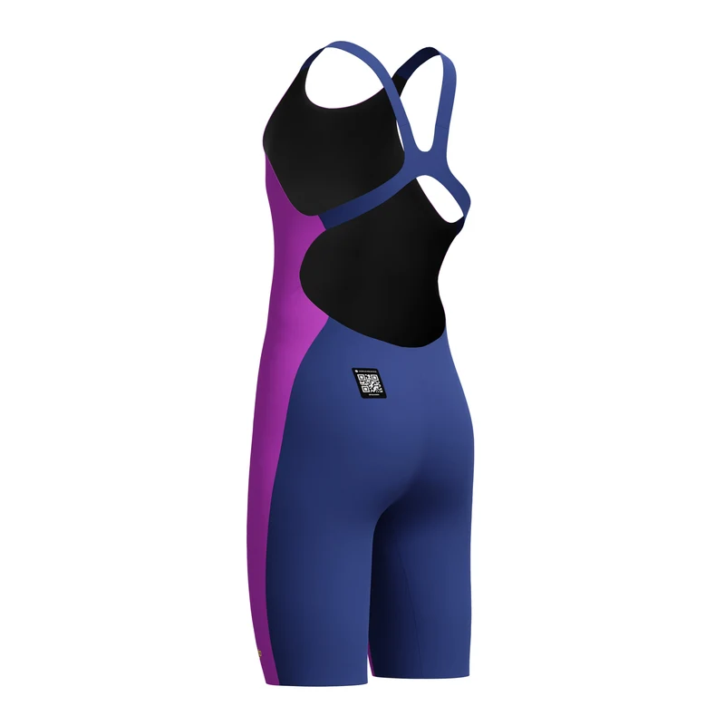 Speedo Endurance+ Max Junior Girls Kneeskin - Purple/Navy