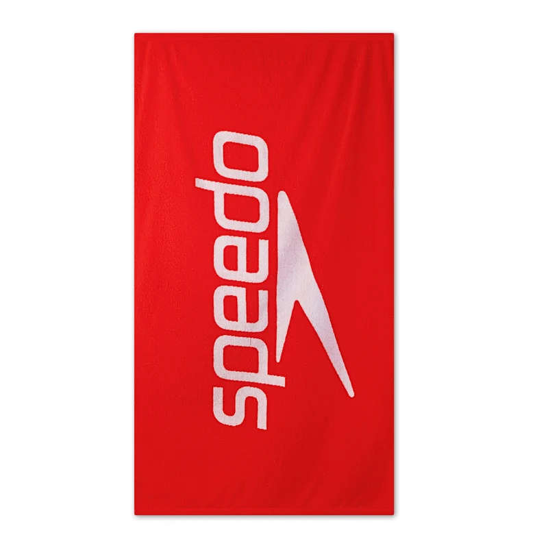 Speedo Logo Towel - Red/White
