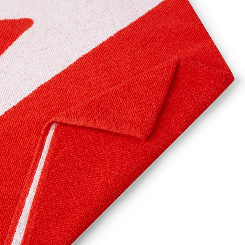 Speedo Logo Towel - Red/White