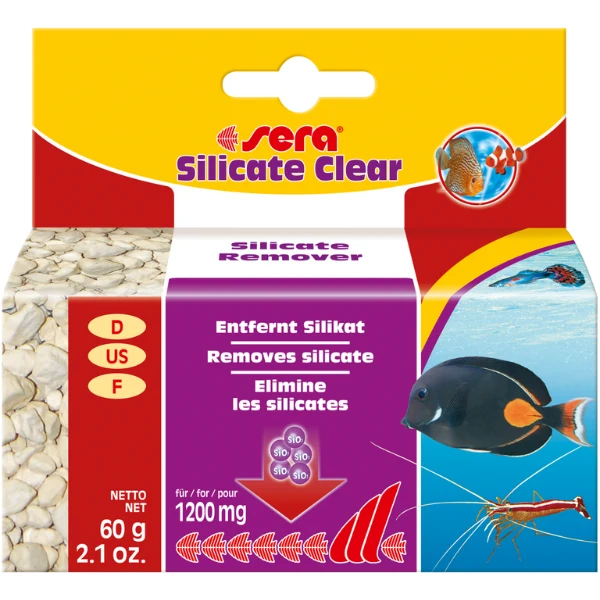 Sera Silicate Clear 60g Silikat Entferner im Aquarium