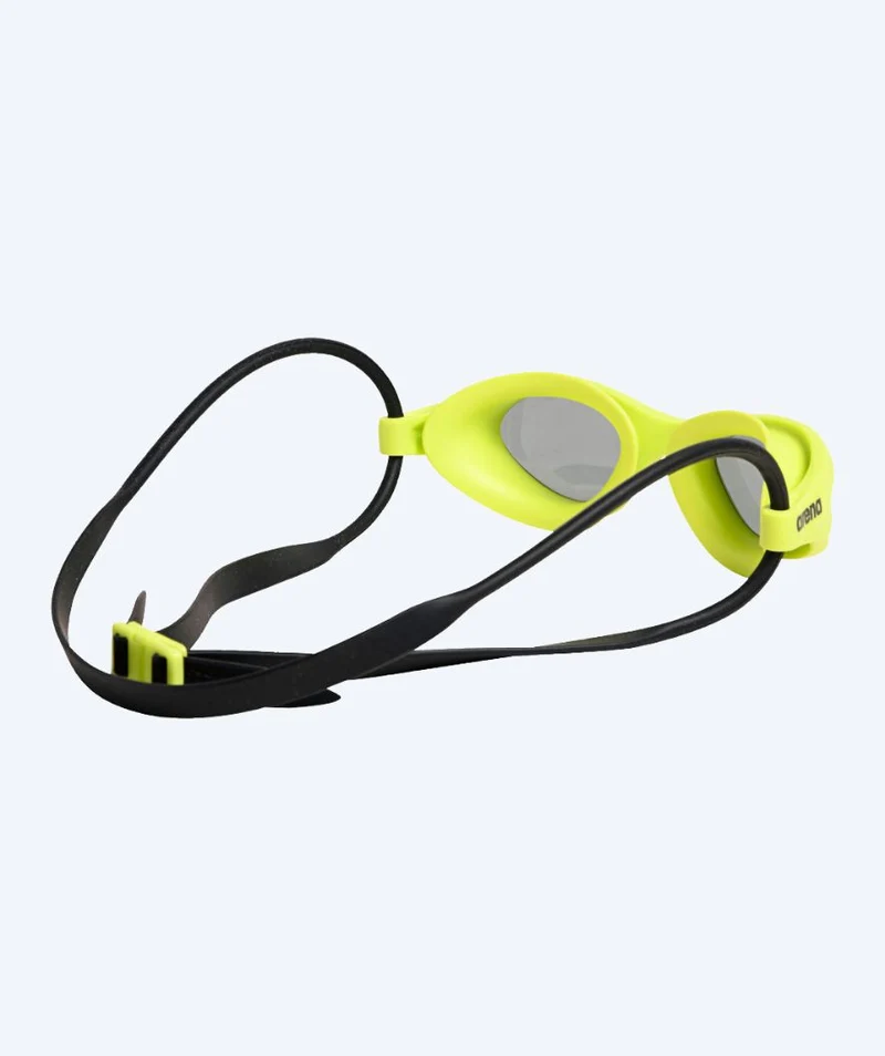 Arena Schwimmbrille für Freizeitschwimmer - 365 - Gelb (Smoke Scheiben)