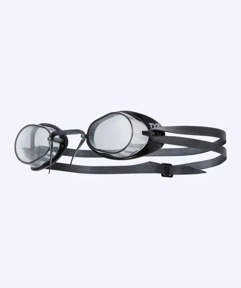 TYR Schwimmbrille - Socket Rockets 2.0 - Schwarz (Smoke Scheiben)