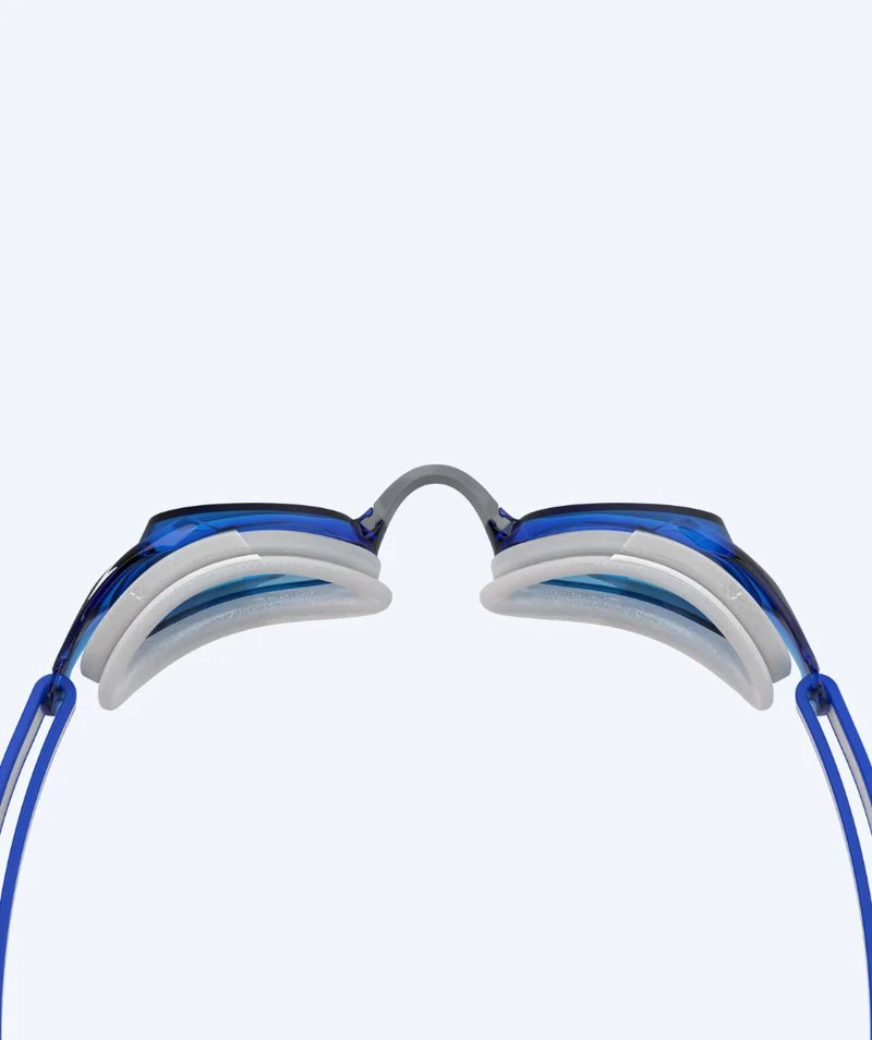 Speedo Wettkampf Schwimmbrille für Kinder (6-14) - Vanquisher 3.0 - Grau/Blau