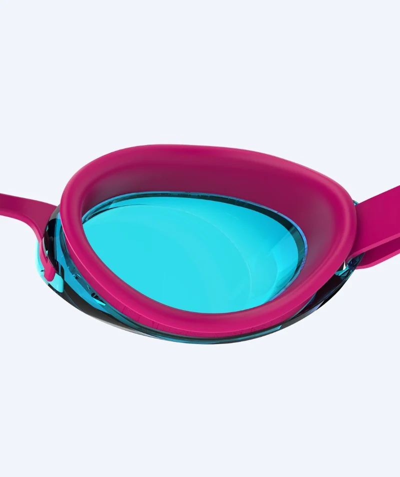 Speedo Schwimmbrille für Kinder (6-14) - Jet 2.0 - Hellrosa/Blau