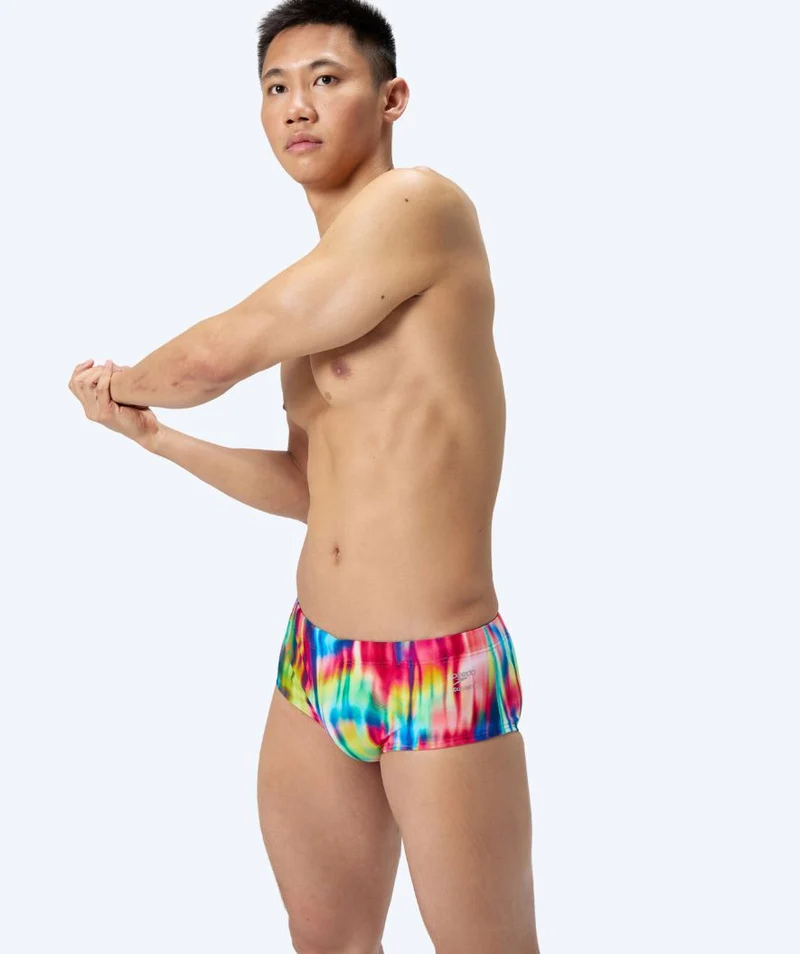 Speedo Trunks für Herren - ML Printed - Rot/Gelb