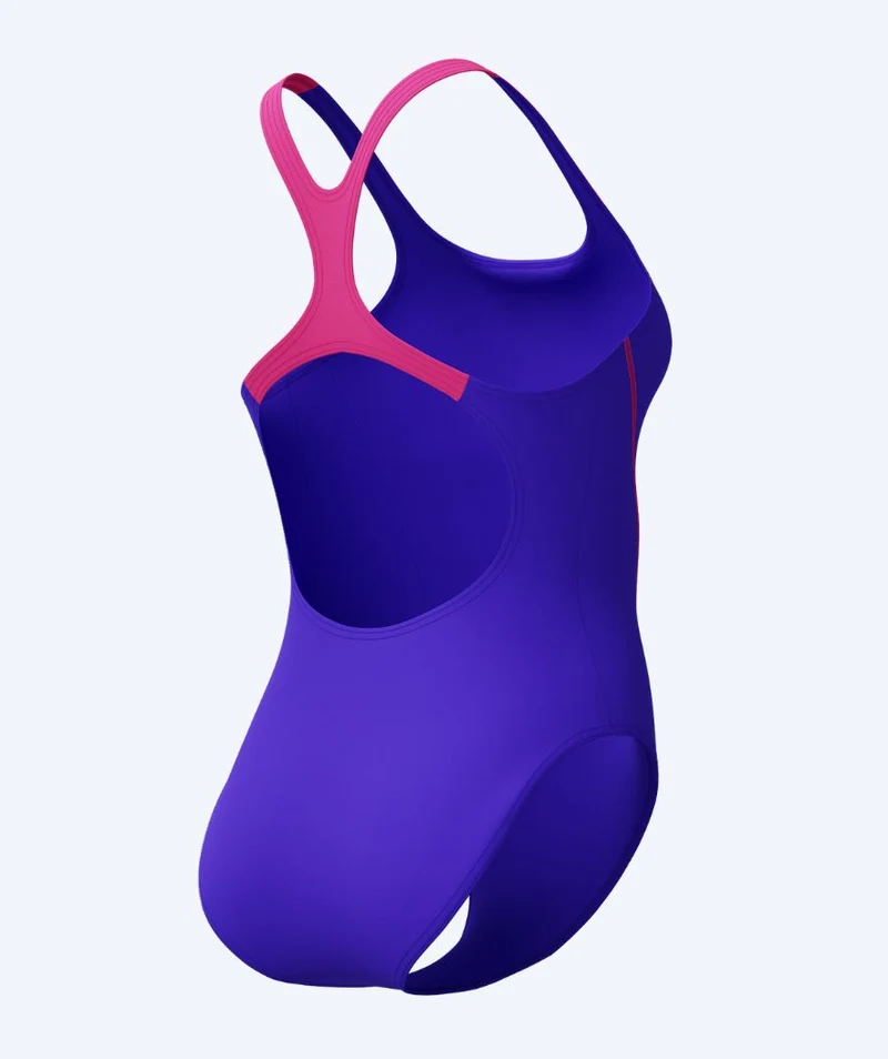 Speedo Badeanzug für Damen - Medley Logo - Lila/Rosa