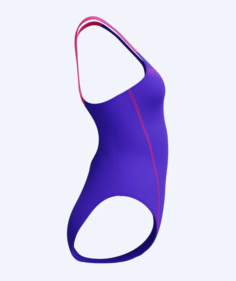 Speedo Badeanzug für Damen - Medley Logo - Lila/Rosa